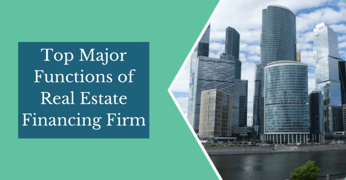 Financing functions